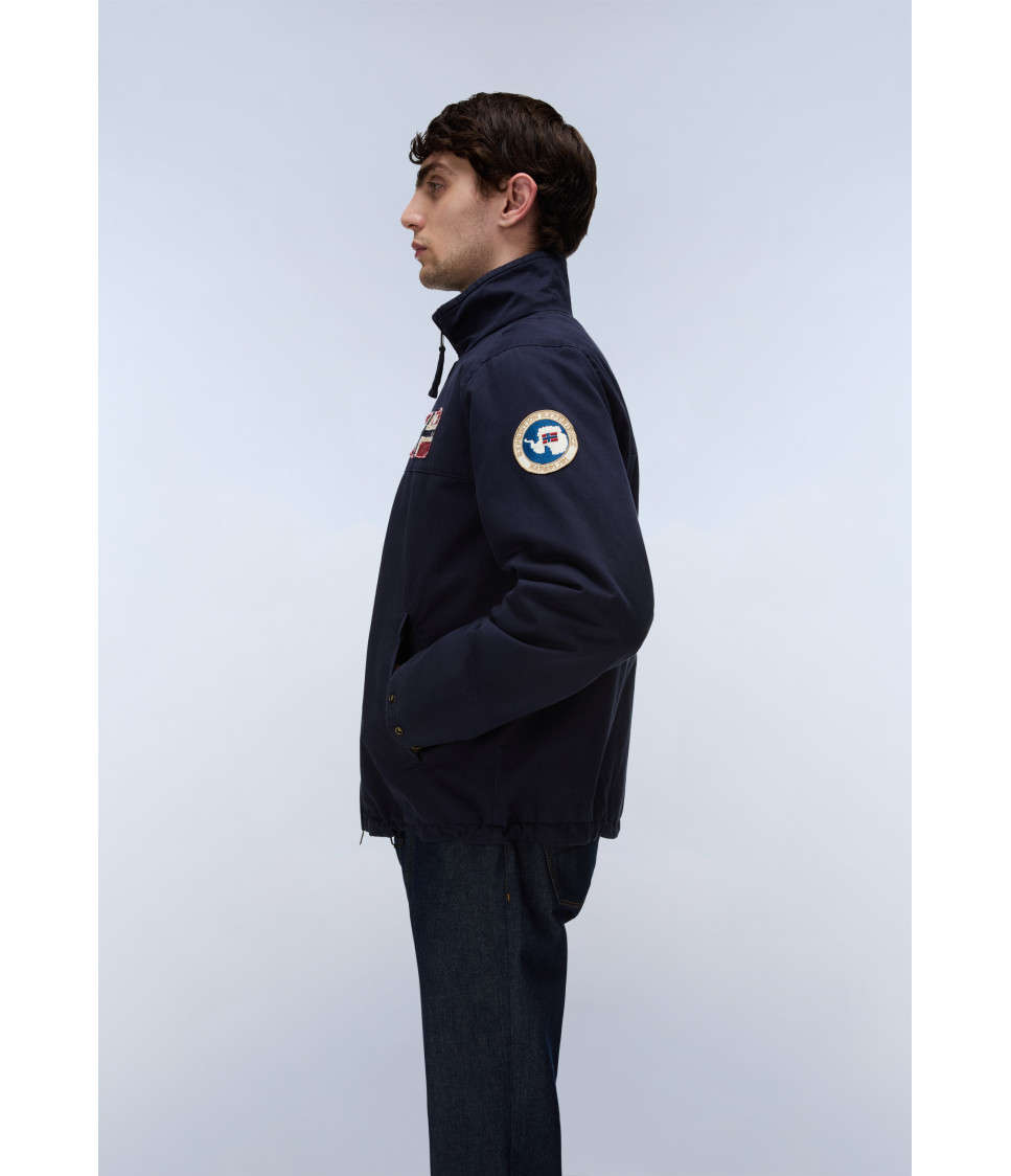 A-ARCHIVE JKT STAND BLU MARINE 