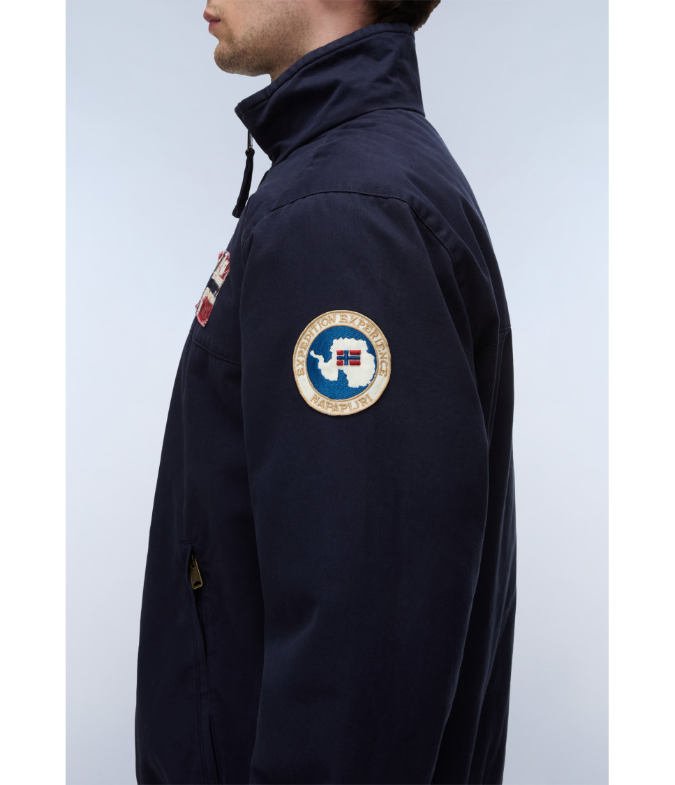 A-ARCHIVE JKT STAND BLU MARINE 