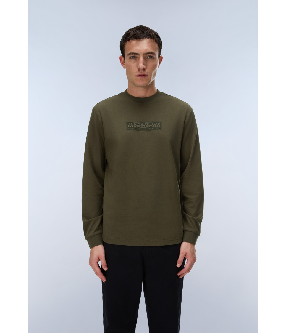 S-BOX LOGO LS 1 OLIVE NIGHT G1F 