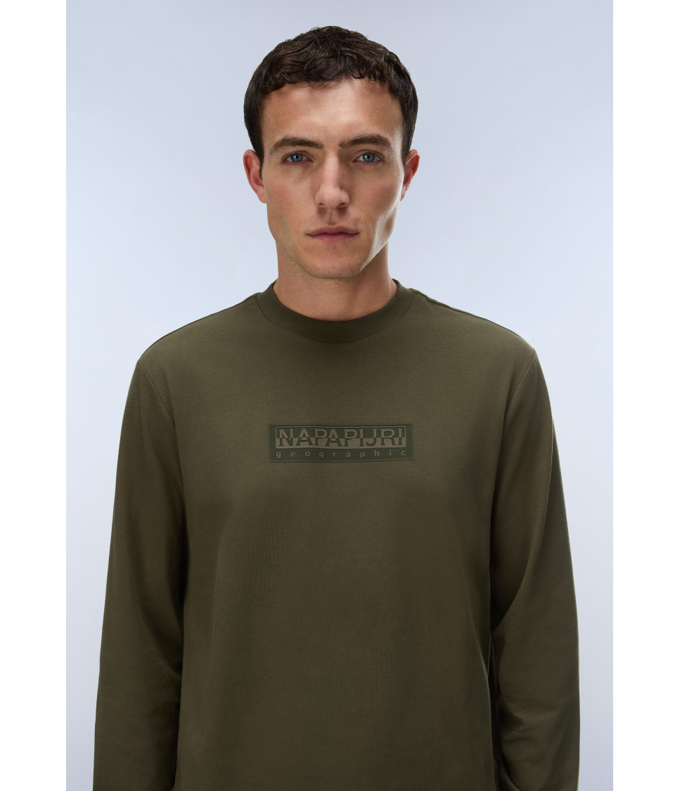 S-BOX LOGO LS 1 OLIVE NIGHT G1F 