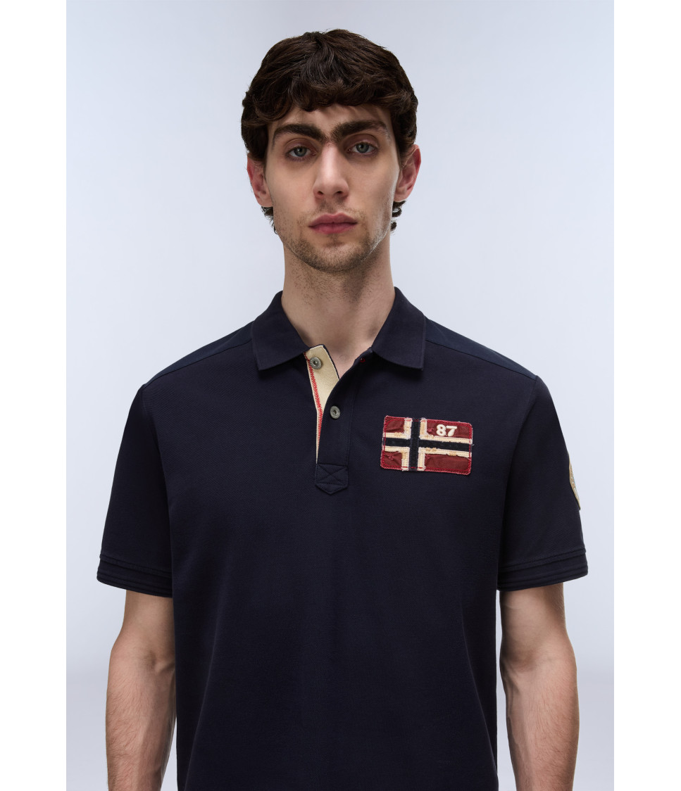 E-ARCHIVE POLO SS BLU MARINE 