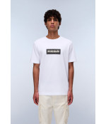 S-BOX LOGO SS BRIGHT WHITE 002 