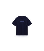 K S-NEW BOX LOGO SS BLU MARINE 