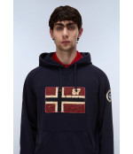 B-ARCHIVE SWEAT H BLU MARINE 