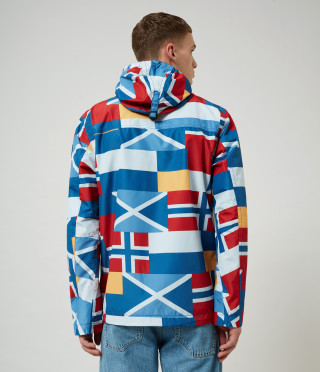 RAINFOREST S PRINT 1 LBLUE FLAG FR0