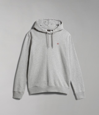 BALIS HOOD MED GREY MEL