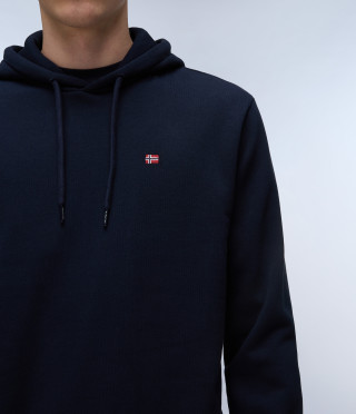 BALIS HOOD BLU MARINE
