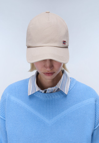 F-NEW FALIS CAP WHITE WHISPER 