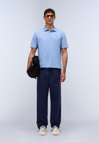 D-HUDSON POLO SS BLUE JASPER B9A 