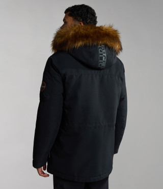 A-DNA EXPLORER PARKA BLACK 041