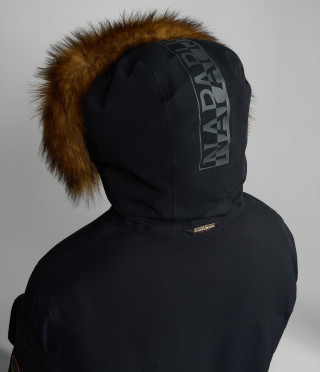 A-DNA EXPLORER PARKA BLACK 041