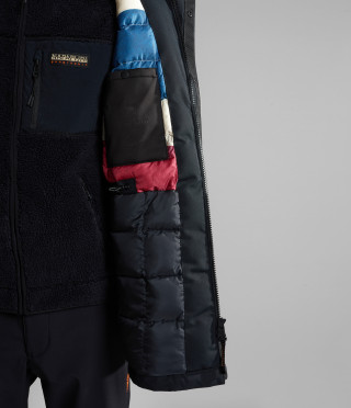 A-DNA EXPLORER PARKA BLACK 041