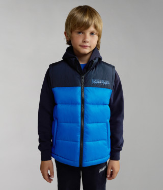 K A-HORNELEN VEST BLUE CLASSIC 