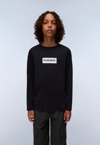 K S-CHAMOIS LS BLACK 041