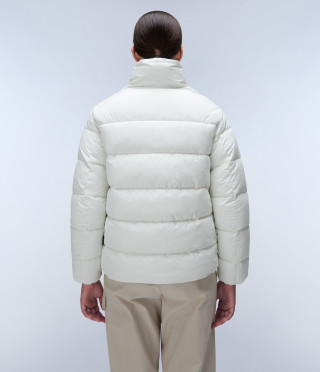 RF PUFFER OPEN W WHITE HERON 