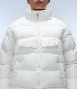 RF PUFFER OPEN W WHITE HERON 