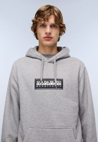 B-BOX LOGO H MEDIUM GREY MELANGE
