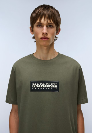 S-BOX LOGO SS TEA LEAF G0A