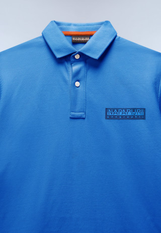 K E-NEW BOX LOGO SS BLUE JASPER B9A 