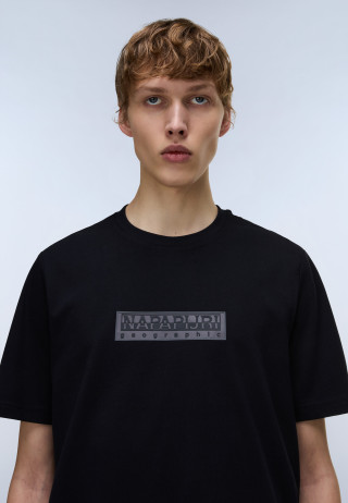 S-BOX LOGO SS 1 BLACK BEAUTY 