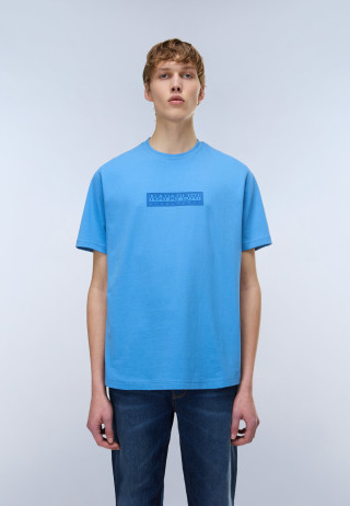S-BOX LOGO SS 1 BLUE JASPER B9A 