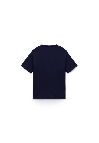 K S-NEW BOX LOGO SS BLU MARINE 