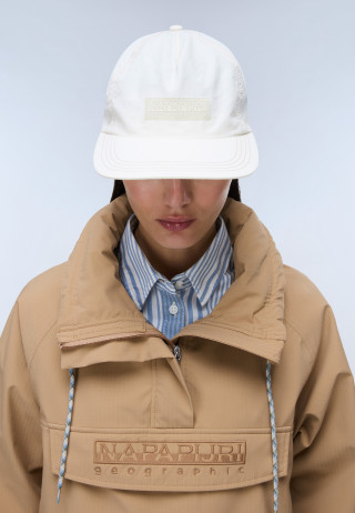 F-BOX LOGO CAP 1 WHITE WHISPER 