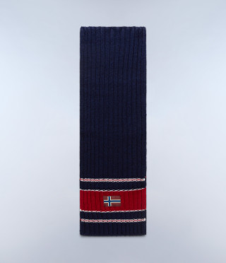 F-AREUSE SCARF BLU MARINE 