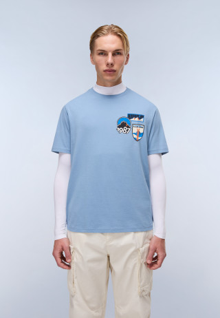 S-MONTEPIANA SS FADED DENIM I84