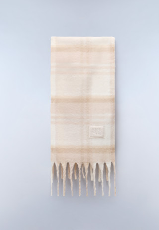 F-PENIA SCARF W BEIGE DIMITY 