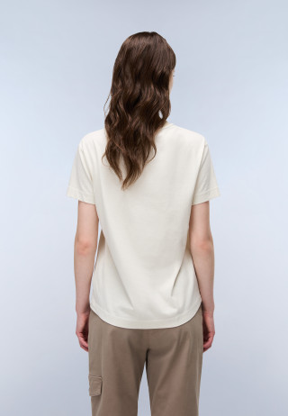 S-FEDAIA SS W BEIGE DIMITY