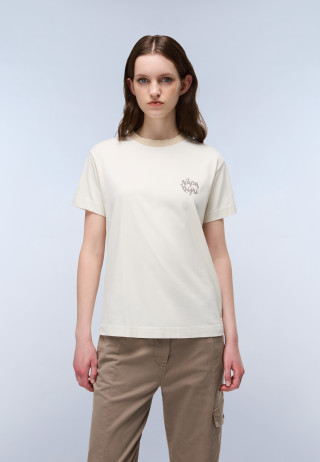 S-FEDAIA SS W BEIGE DIMITY