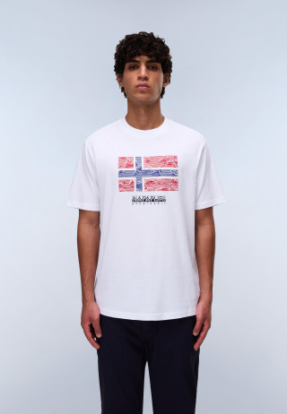 S-DRAPEAU SS BRIGHT WHITE 002