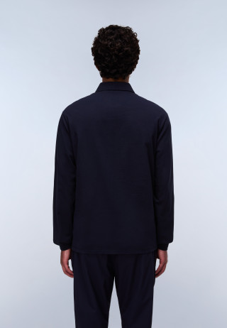 E-BADGE LS BLU MARINE 