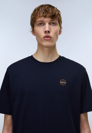 S-BADGE SS 1 BLU MARINE 