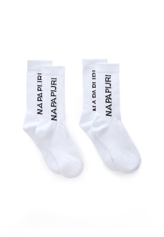 F-HOKU SOCKS 2 BRIGHT WHITE 002 