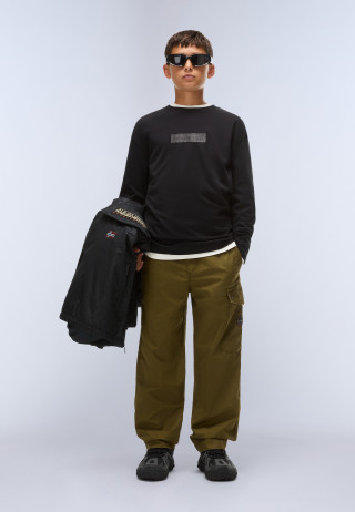 K S-NEW BOX LOGO LS BLACK BEAUTY 