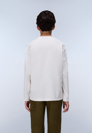 K S-NEW BOX LOGO LS WHITE WHISPER 