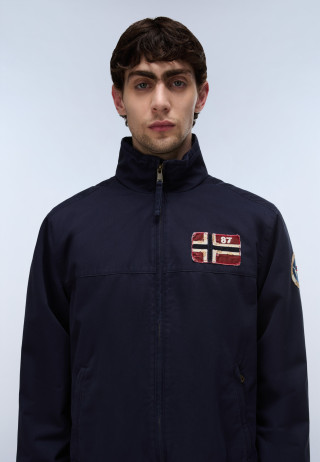 A-ARCHIVE JKT STAND BLU MARINE 