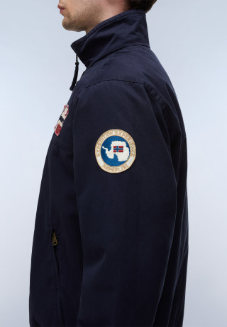 A-ARCHIVE JKT STAND BLU MARINE 