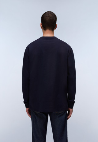 S-BOX LOGO LS 1 BLU MARINE 
