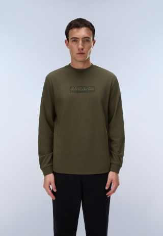 S-BOX LOGO LS 1 OLIVE NIGHT G1F 
