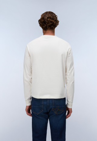 S-BOX LOGO LS 1 WHITE WHISPER 