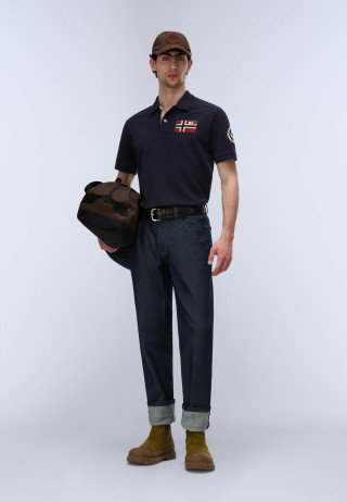 E-ARCHIVE POLO SS BLU MARINE 