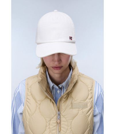 F-NEW FALIS CAP WHITE WHISPER