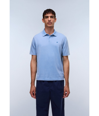 D-HUDSON POLO SS BLUE JASPER B9A 
