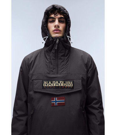 RAINFOREST POCKET 2 DARK GREY SOLID 