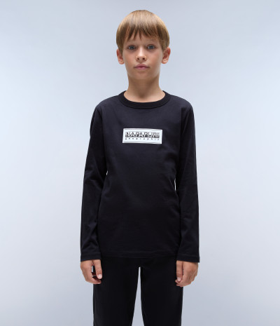 K S-CHAMOIS LS BLACK 041