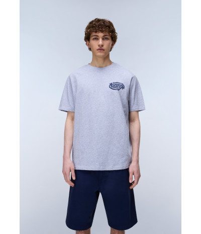S-ELIOR SS LIGHT GREY MELANGE