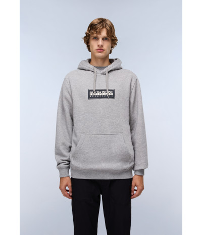 B-BOX LOGO H MEDIUM GREY MELANGE